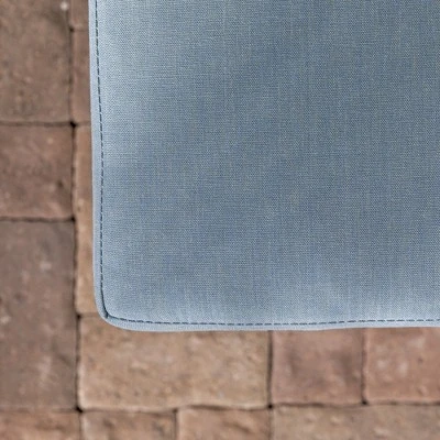 Outdoor Modern Modular Patio Side Chair Blue - Saracina Home - Image 6