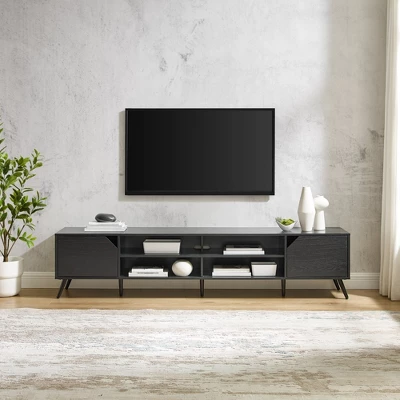 Mid-Century Modern Wide Storage TV Stand For TVs Up To 90" - Saracina Home - Image 3