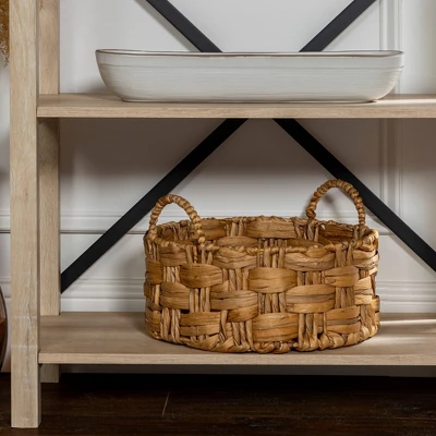 64" Sophie Industrial X Frame Bookshelf - Saracina Home - Image 6