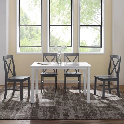 5pc Contemporary Transitional Dining Set - Saracina Home - Image 2