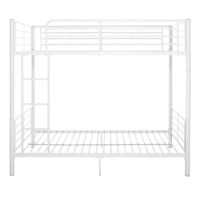 Twin Over Twin Analise Metal Bunk Bed - Saracina Home - Image 2