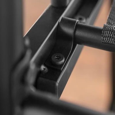 Twin Analise Metal Low Loft Bed With Desk And Storage Black - Saracina Home - Image 2