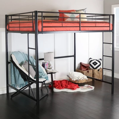 Full Size Metal Platform Loft Bed - Saracina Home - Image 5