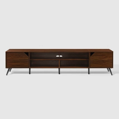 Mid-Century Modern Wide Storage TV Stand For TVs Up To 90" - Saracina Home - Image 11