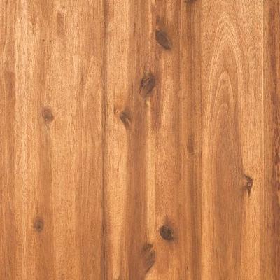 Galia Square Leg Acacia Wood Patio Loveseat With Cushions - Brown - Saracina Home - Image 14