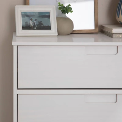 Mid-Century Modern Wood 3 Drawer Dresser - Saracina Home - Image 4